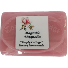 Handmade "Majestic Magnolia" Fragranced Glycerine Soap Bar 165g